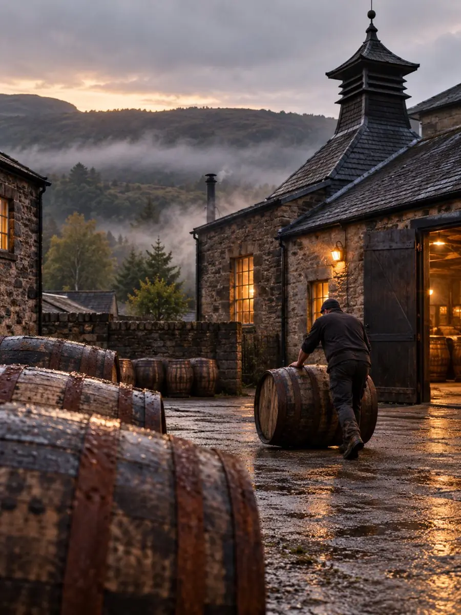 Whisky origin